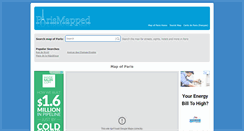 Desktop Screenshot of parismapped.com